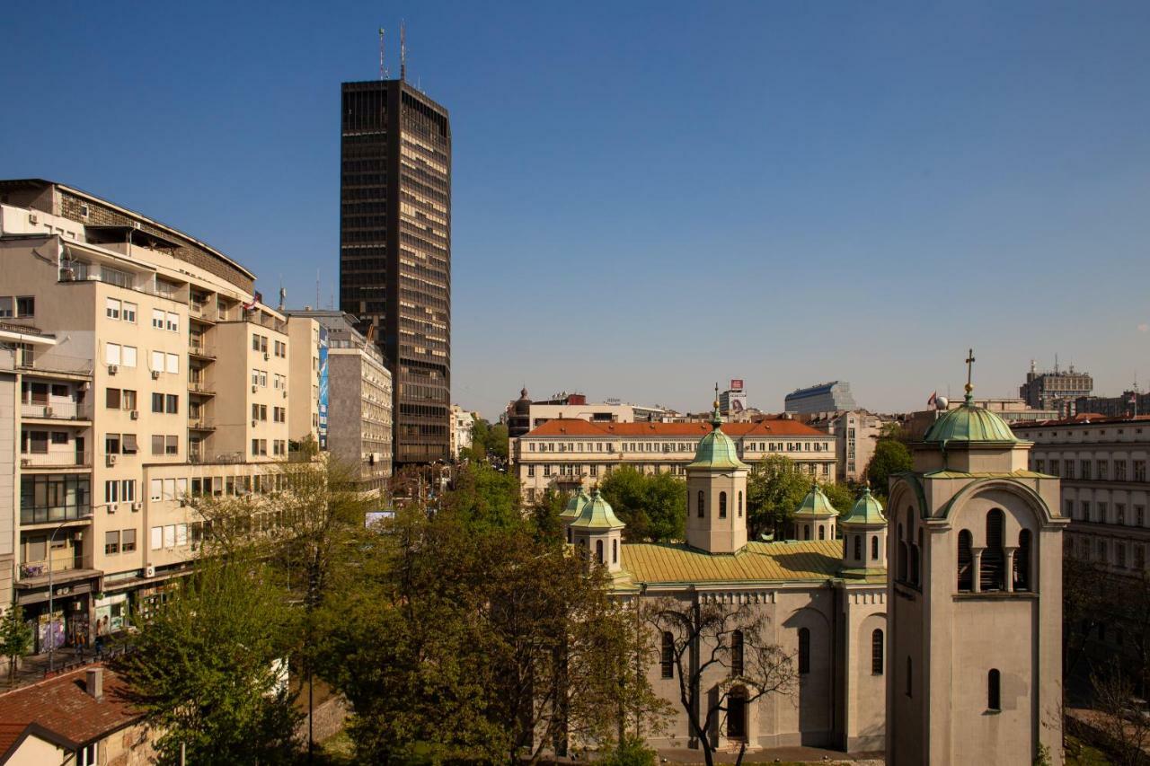 City Place Apartments Belgrad Exteriör bild